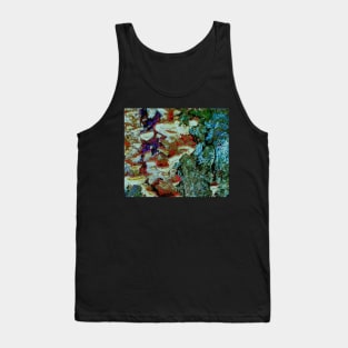 Tree bark pattern Tank Top